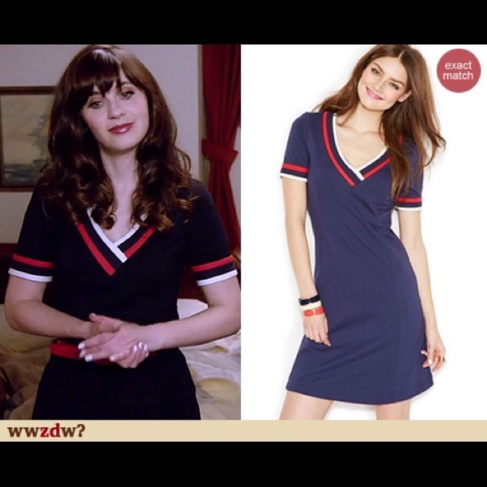 Tommy Hilfiger Zooey Deschanel Dress Size 12